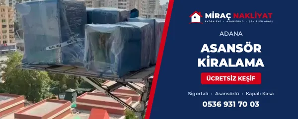 Adana Asansör Kiralama