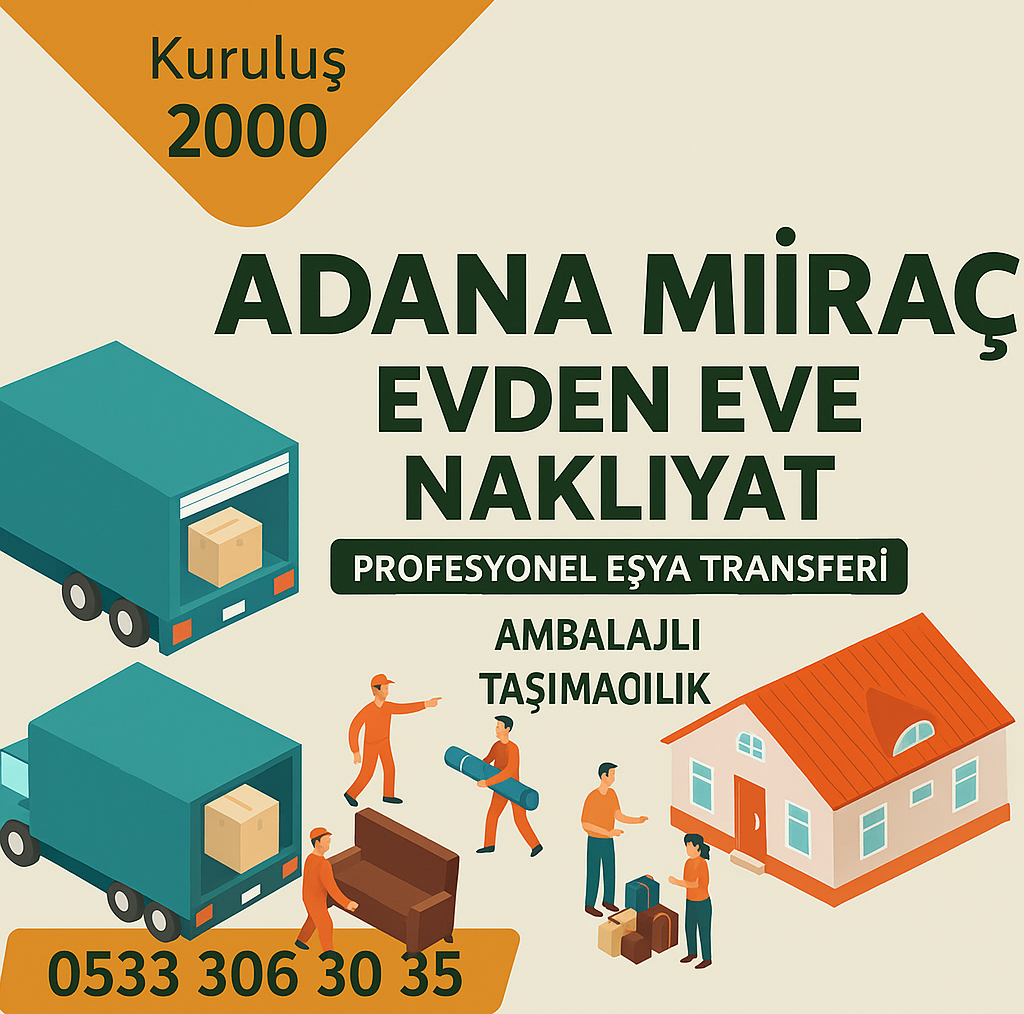 Adana evden eve 
