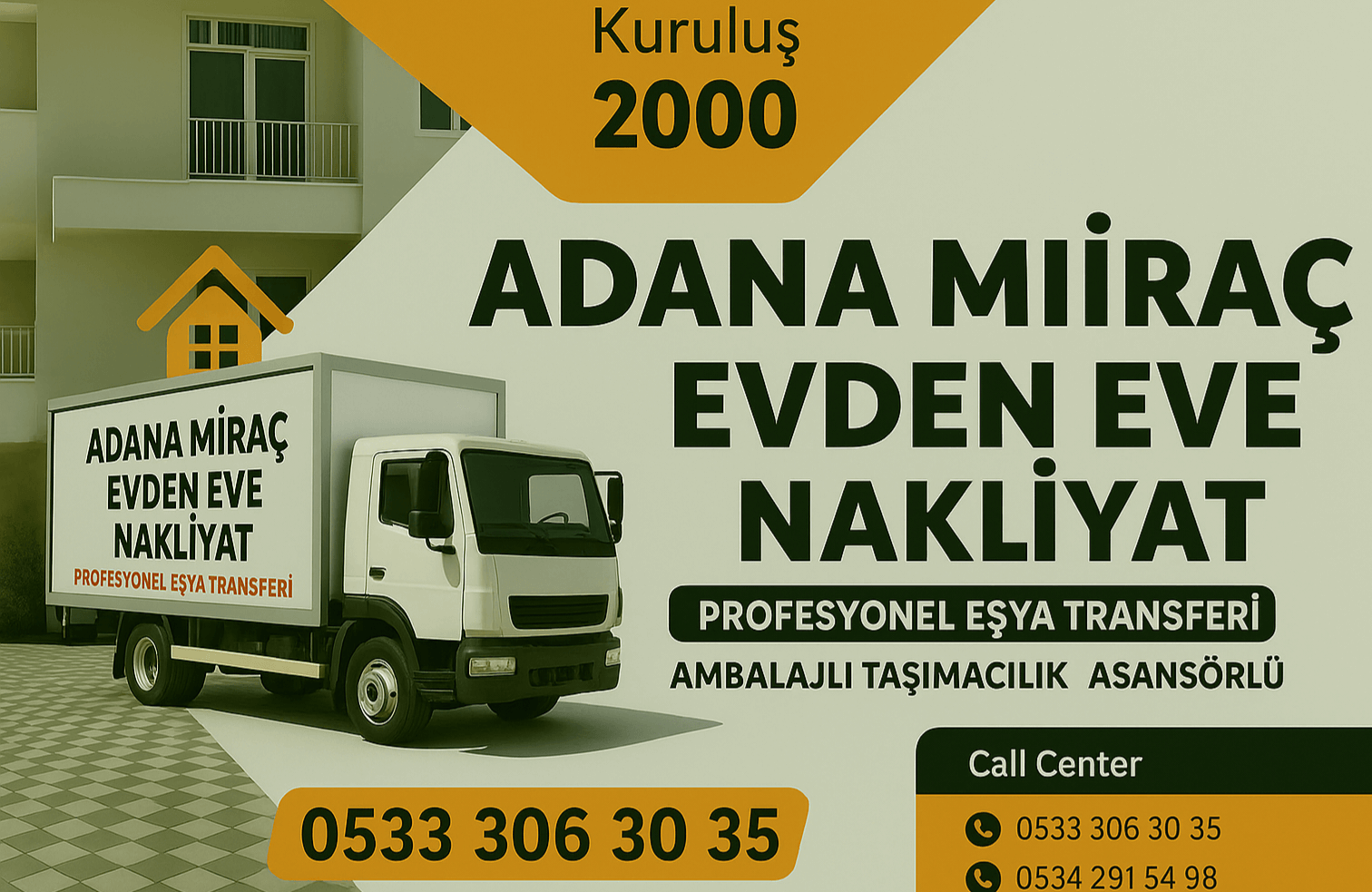 Adana evden eve nakliyat